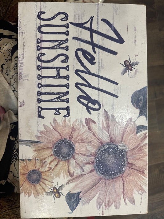 Valyria LLC “Hello Sunshine” Sign