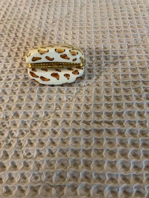 Multi Unknown Leopard Porcelain Pill/Mini Purse, 1.75”
