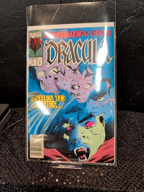 Requiem for Dracula Ashes to ashes marvel comic book