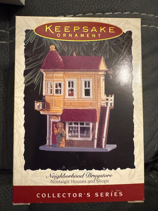 Hallmark ornament “Neighborhood drugstore”