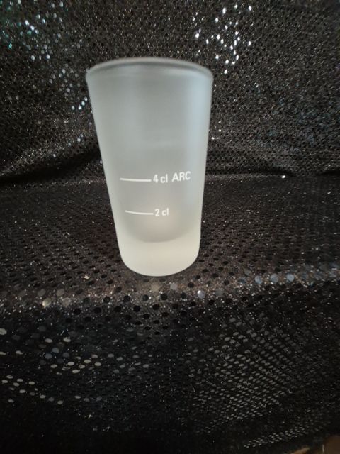Jager Frosted Shot Glass