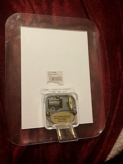 Floral Multi Hallmark Hallmark Musical Calligraphy Plaque, 8 X 10