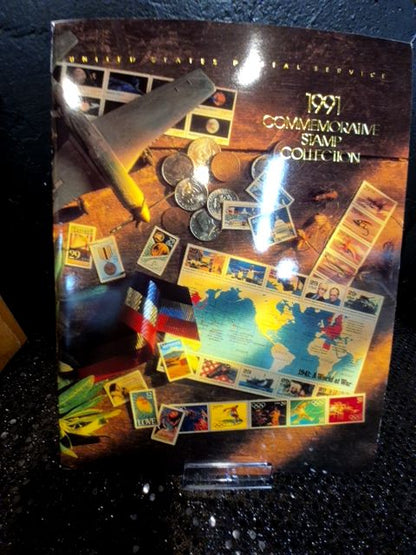 1991 Commemorative Stamp Collection, 8.5" × 11"