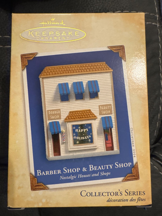 Hallmark “Barber shop & beauty shop”