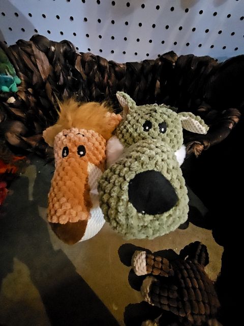 Stuffed animals Dog chews
