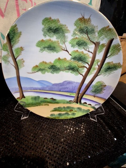 O. L. Japan Handpainted Decorative Plate, 10"