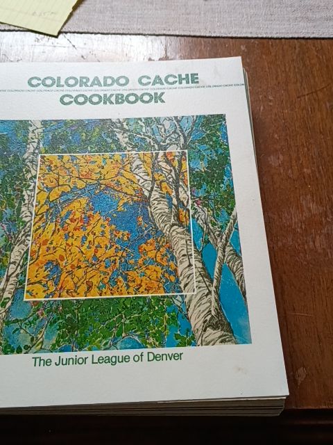 Colorado cache cookbook 1978