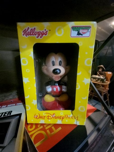 Disney Kellogs Mickey Bobble head