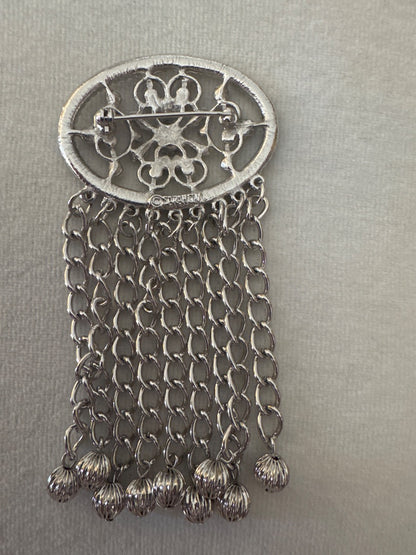 Sarahcov Sarah Coventry vintage tassel brooch