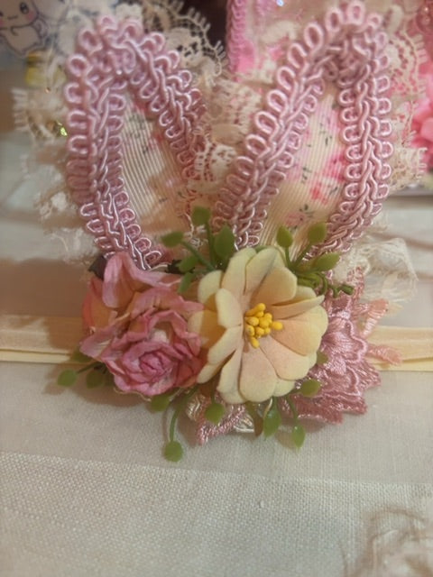MysticalCreationsByMaira Bby bunny ears headband