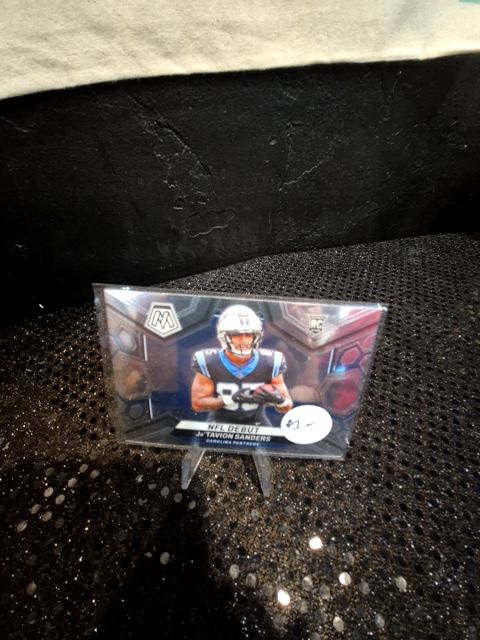 Panini-Mosiac 2024 Ja'Tavion Sanders Carolina Panthers Trading Card