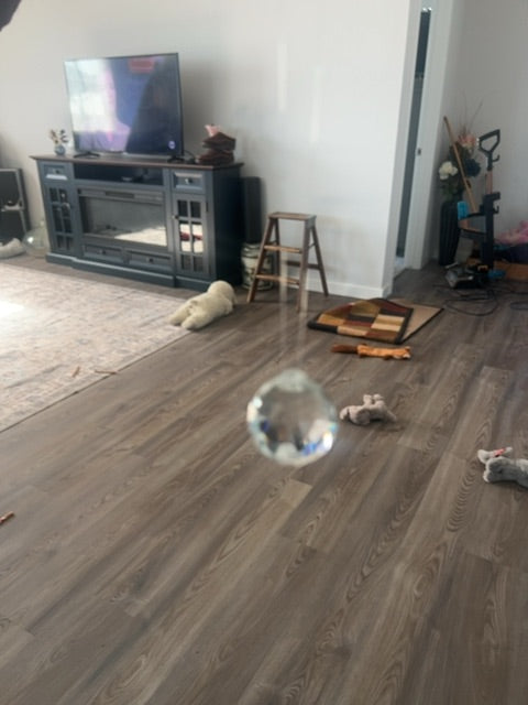 Crystal prism ball