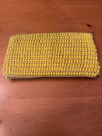 Yellow  Vintage Italian Clutch
