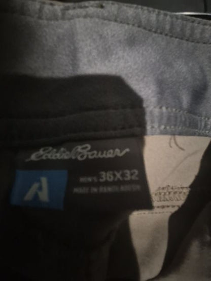 Eddie Bauer First Ascent Olive Pants 36/32