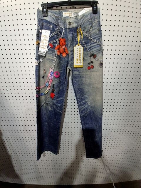 Celebrity Ace jeans Bear pattern, 9