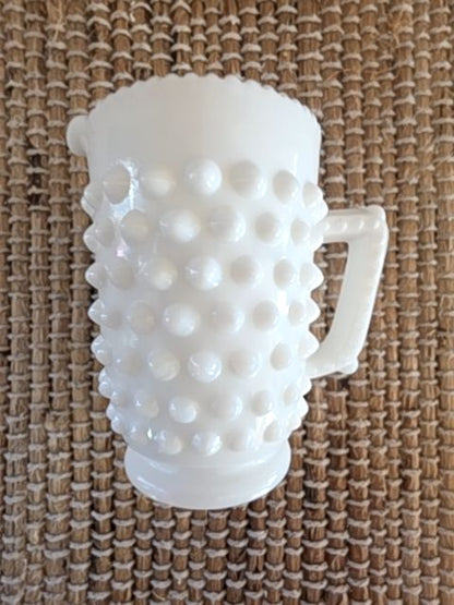 Vintage Hob knob creamer tiny, 3" tall