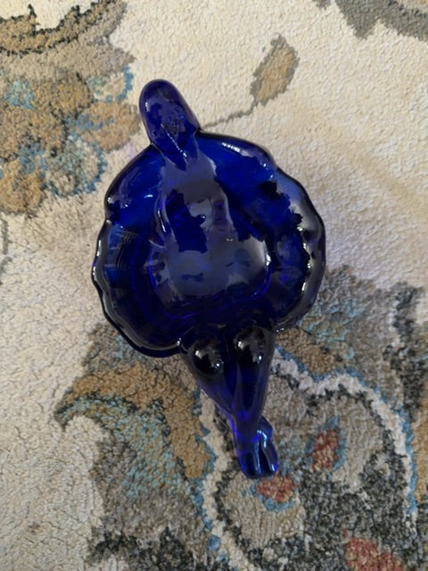 Colbalt blue Mosser Glass Mosser bathing beauty