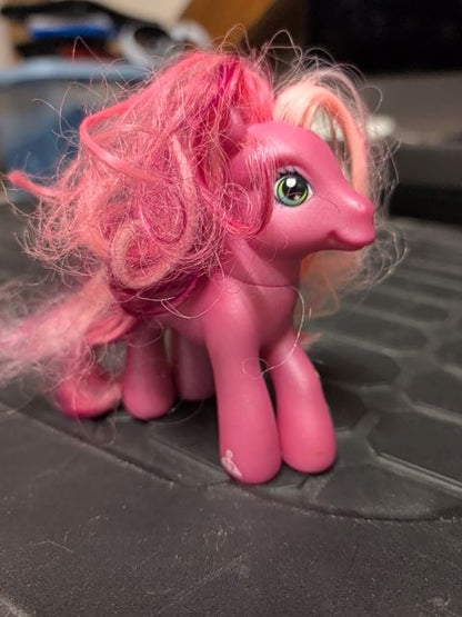 Purple Hasbro 2007 My Little Pony G3 Cheerilee Figurine, 4" x 5"