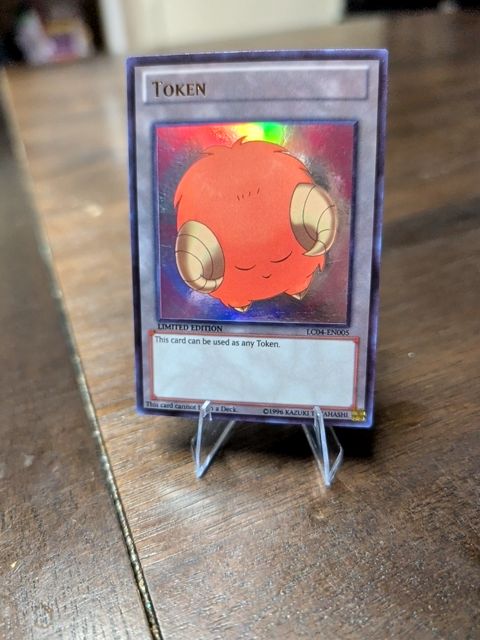 Yugioh Card Sheep Token (Orange)