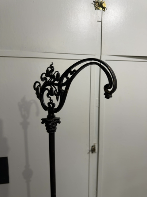 Black  Art Deco Floor Lamp Stand