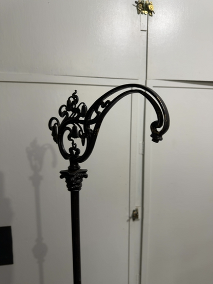 Black  Art Deco Floor Lamp Stand