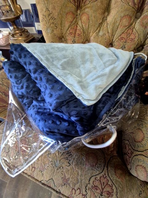 Blue  Weighted Blanket