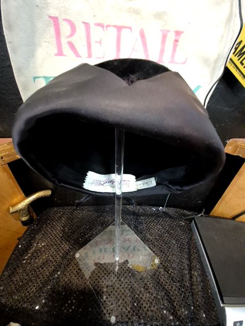 Black Evelyn Varson Hat