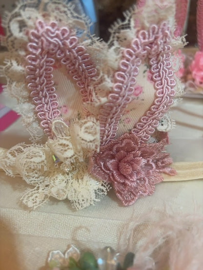 MysticalCreationsByMaira Bby bunny ears headband