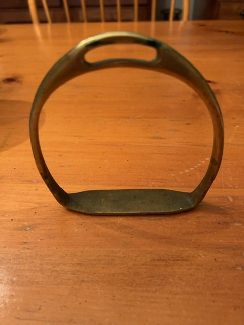 Vintage Brass Horse Riding Stirrup