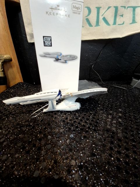 Hallmark U.S.S. Enterprise Star Trek Ornament