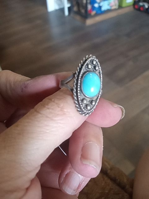 1000 silver UK ring  1000 silver UK ring, 7