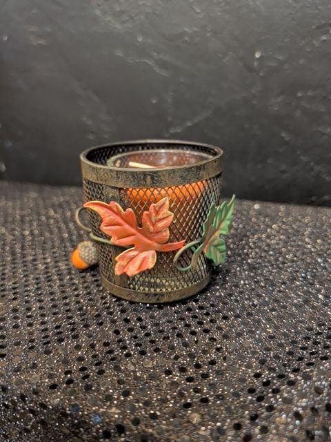 Vintage Fall Yankee Candle Tea Light