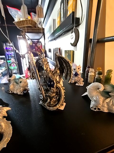 Dragon with Sword 5in