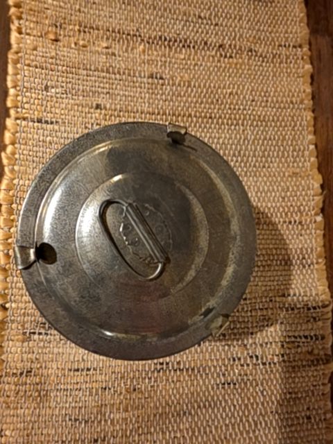 Antique jello mold, 6" dia