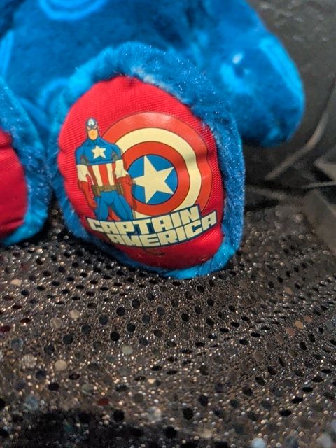 Build A Bear Workshop Avengers Marvel Captain America Plush 17” Stuffed bear