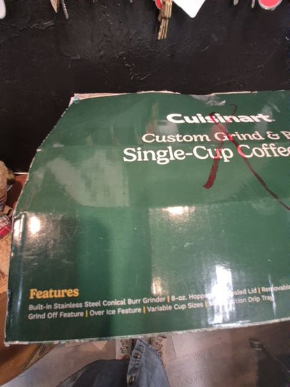 Cuisinart Custom Grind & Brew Single Cup Coffee Maker