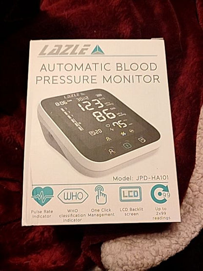 Black & White Lazle Blood Pressure Monitor