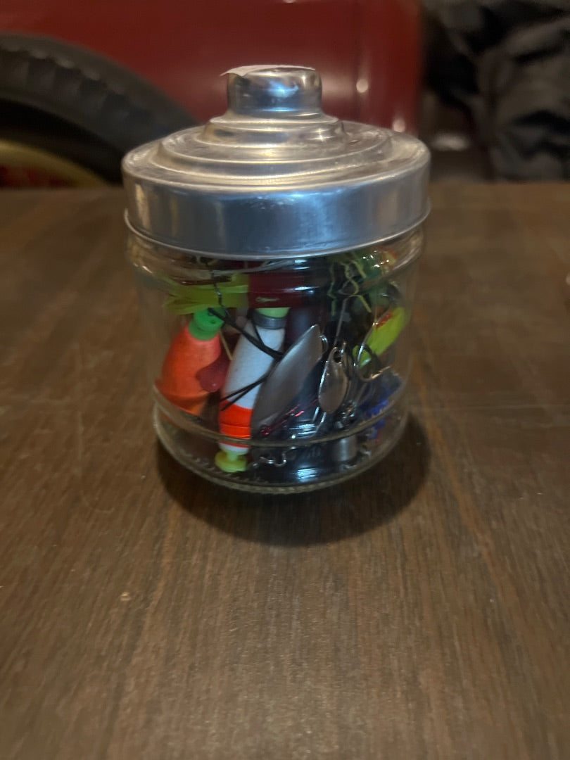 Mystery lure jar