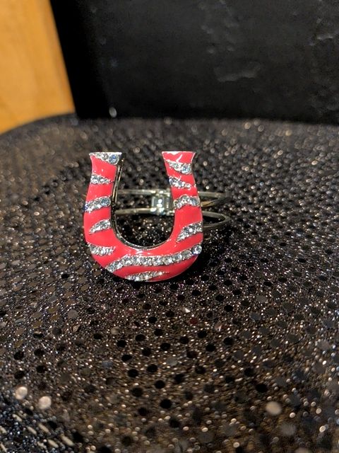 Horseshoe Pink Bracelet