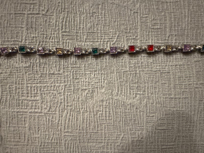 Silver and gold tone Unknown Costume bracelets