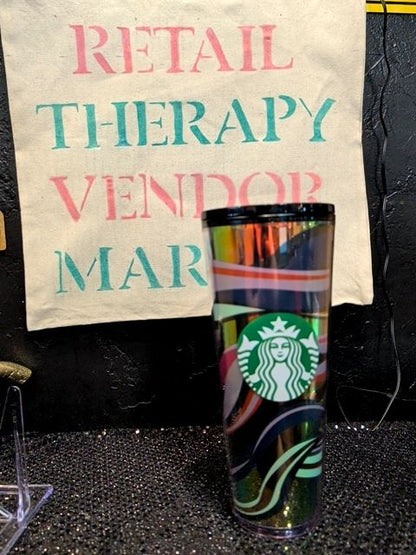 Starbucks tumbler no staw