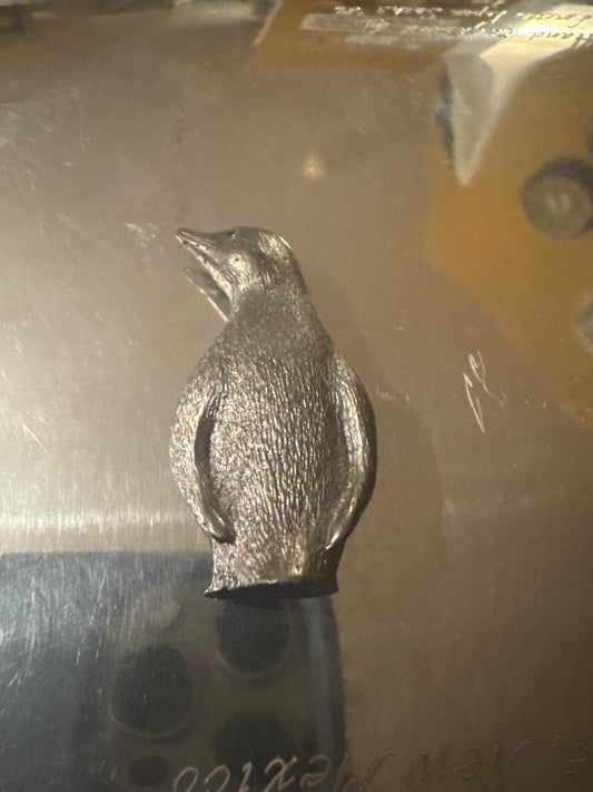 Pewter penguin