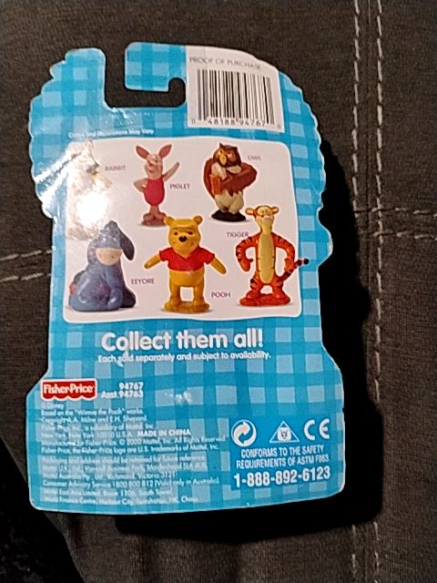 Purple Disney/Fisher Price Eeyore Collectible