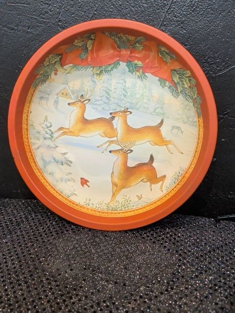 Vintage Deer Tray