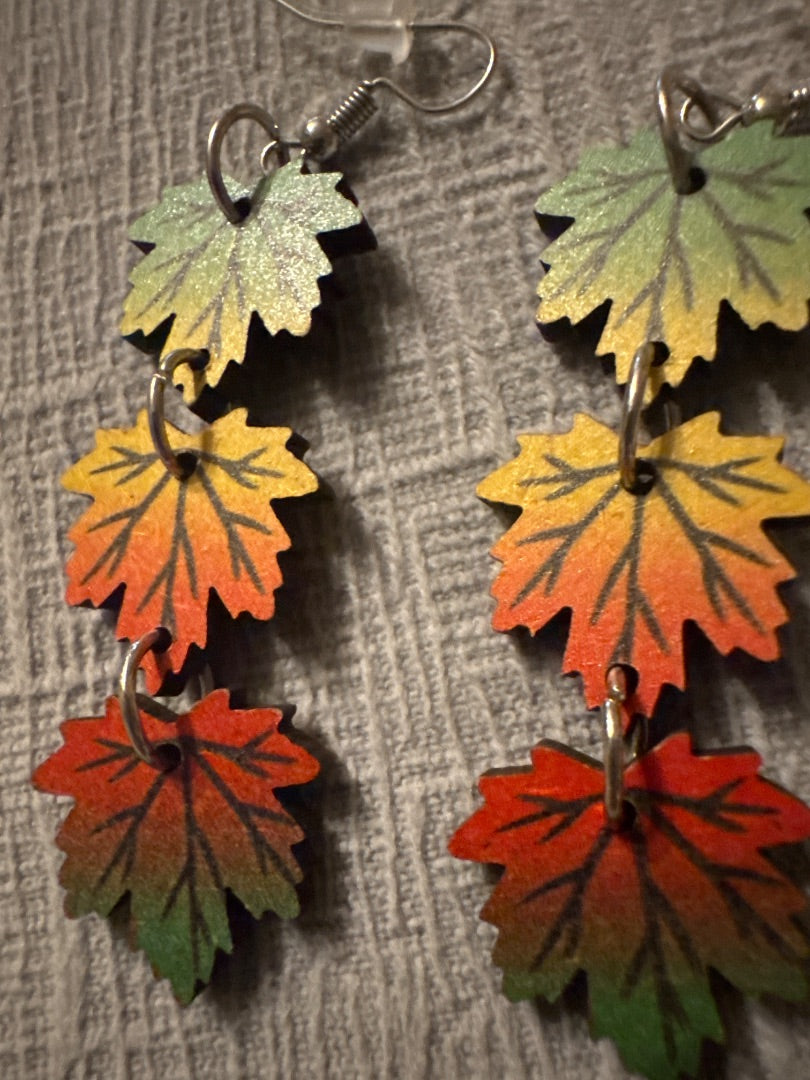 Autumn Leaf Earrings