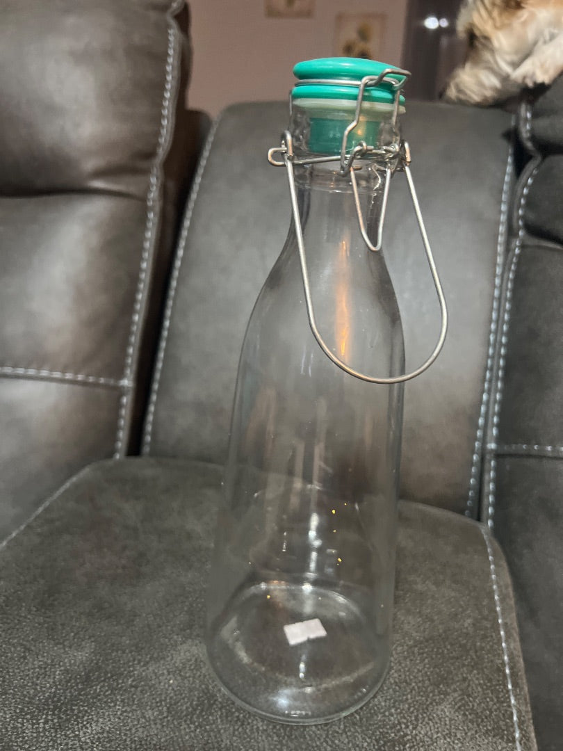 Vintage flip top bottle