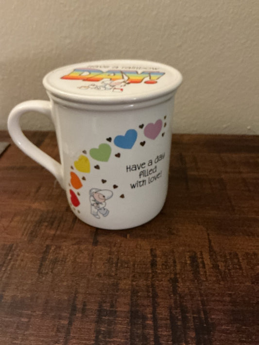 Multi Ziggy Mug Mates Hallmark Have A Rainbow Ziggy Day, 4”