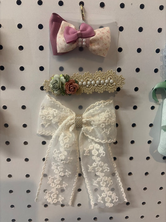 Bow and clip set