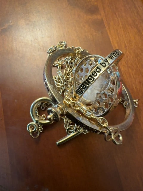 Harry Potter time turner? Hourglass necklace