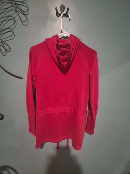 GAP Red Zipper Hoodie Size XS